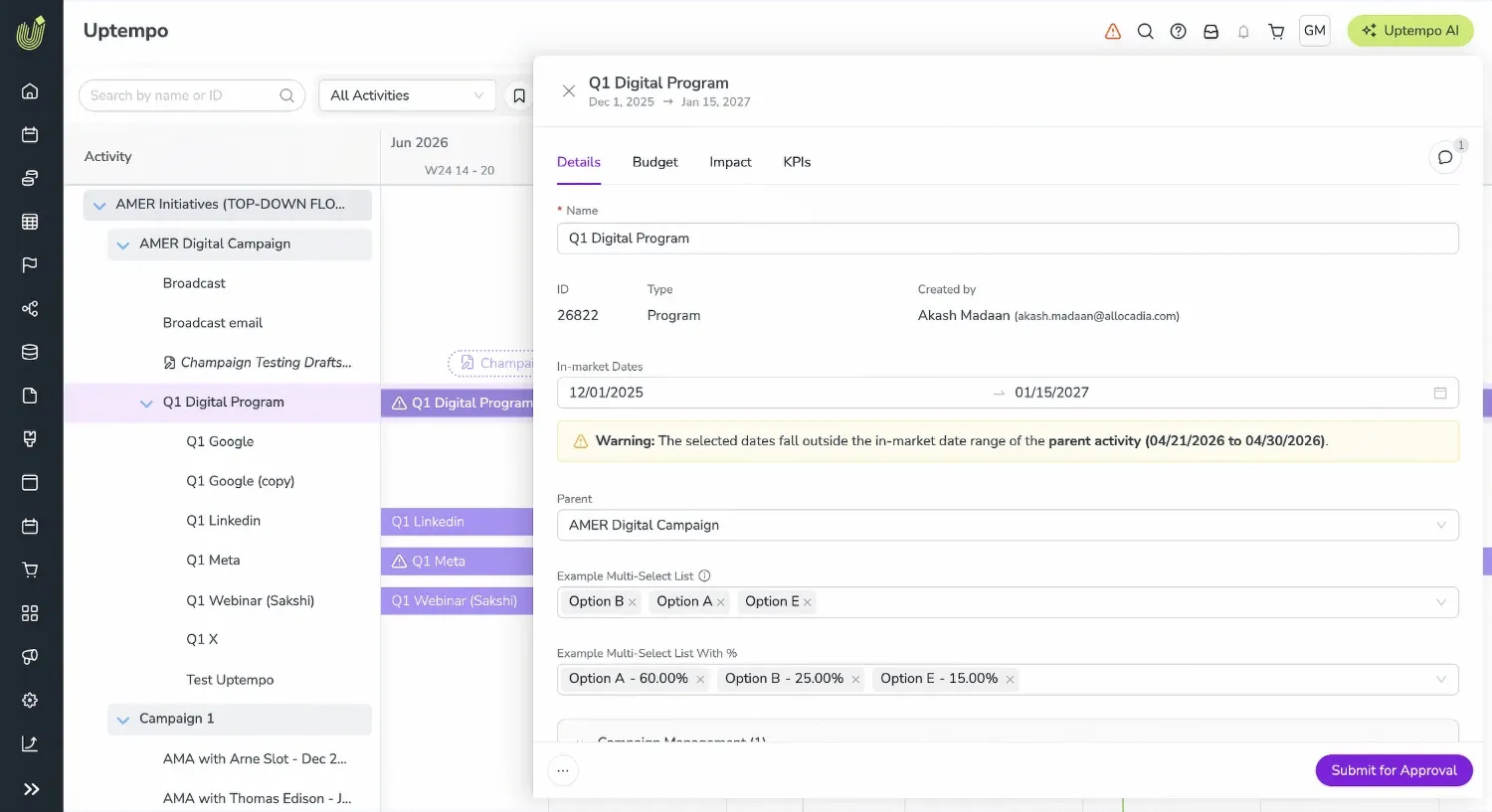 Legacy platform screen 1 — placeholder alt, confirm real wording with Giovanni