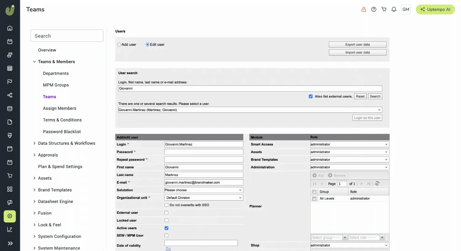 Administrative layer screen 3 — placeholder alt, confirm real wording with Giovanni